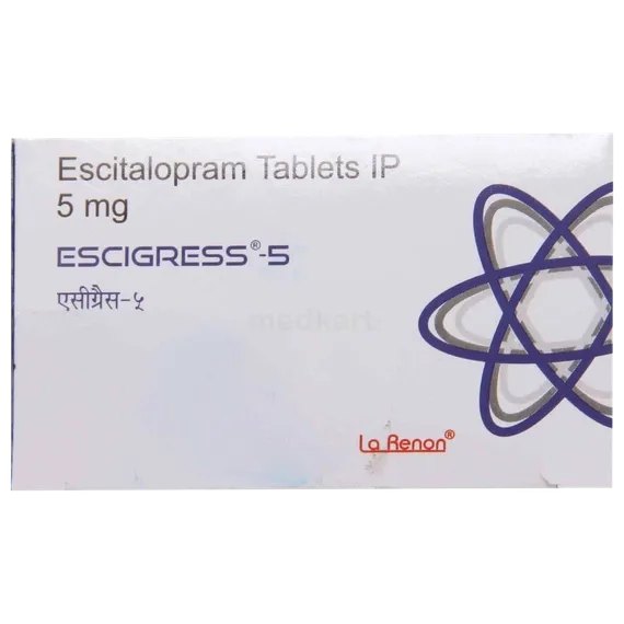 escigress 5mg tablet 10's